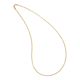A 14k gold necklace