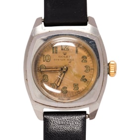 A stainless steel Rolex Oyster Army wristwatch