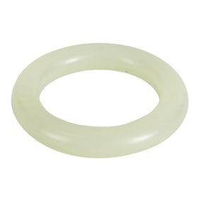 A Chinese white jade child's bangle
