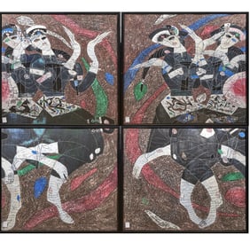 Jiang Tiefeng (born 1938) - Moonlight Dance