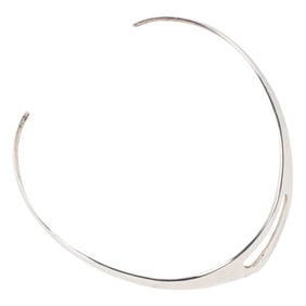 A Jondell sterling collar necklace