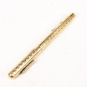 A Conklin 14k yellow gold pen