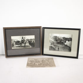 A lot of vintage Native American or Western photos