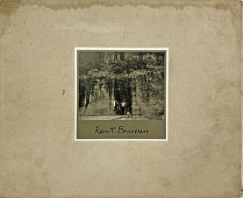 A photography hardback monograph on Robert Bourdeau