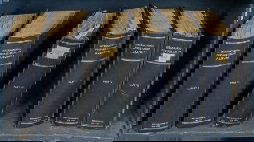 Worldwide 19th and 20th Century Stamp Collection – in six blue Scott International albums