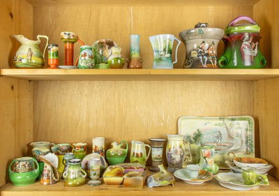 A group of thirty-nine mainly Royal Bayreuth porcelain