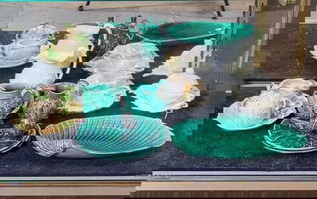 A group of ten Wedgwood of Etrurua & Barlston ceramics