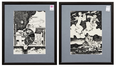 Works on paper, Franz Bergman