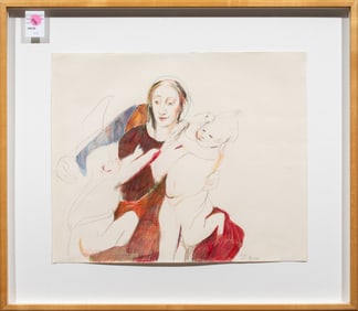 Work on paper, Follower of Peter Paul Rubens