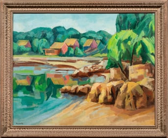 Painting, Follower of Andre Lhote