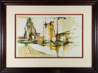 Watercolor, William A. Stanford