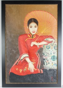 Chinese school - Portrait of a Lady