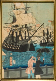 (lot of 2) After Utagawa Yoshitora - Igirisukoku