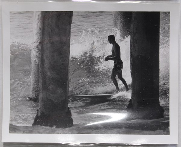 Surfing photographs by LeRoy Grannis: (lot of 23) Unframed photographs, ''2nd Street,'' 1961, by LeRoy Grannis (Californian, 1917-2011), each stamped ''Feb 18, 1961'' verso, print (each): 4''h x 5''w. Provenance: Estate of LeRoy Grannis. 