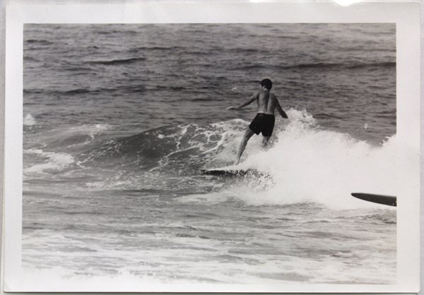 Surfing photographs by LeRoy Grannis: (lot of 21) Unframed photographs, ''22nd Street, Manhattan Beach,'' 1960, by LeRoy Grannis (Californian, 1917-2011), each stamped ''Jun 23, 1960'' verso, print (each): 4''h x 5''w. Provenance: Estate 