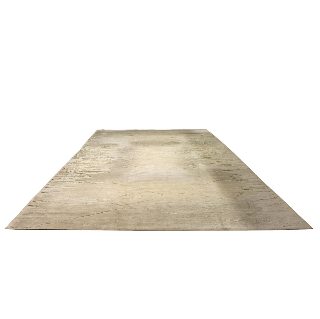 A Modernist Tibetan part silk carpet (Tufenkian): A Modernist Tibetan part silk carpet (Tufenkian), 18' x 11'11"