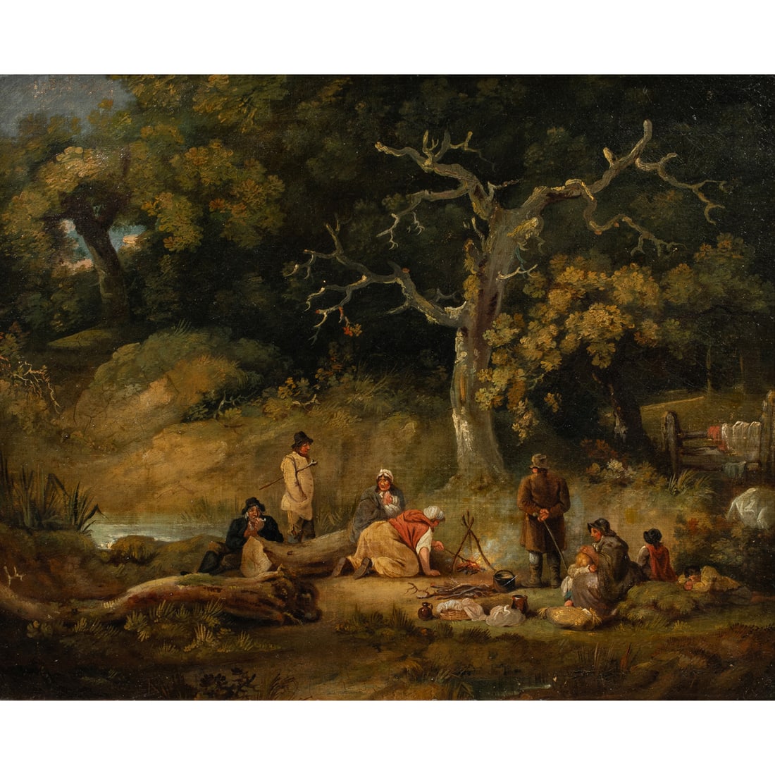 Painting, Attributed to George Morland (1 of 3)