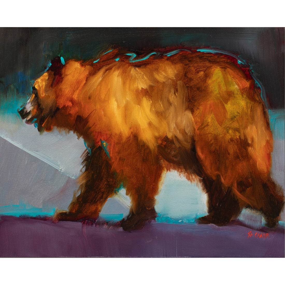 Painting, Linda St. Clair (1 of 4)