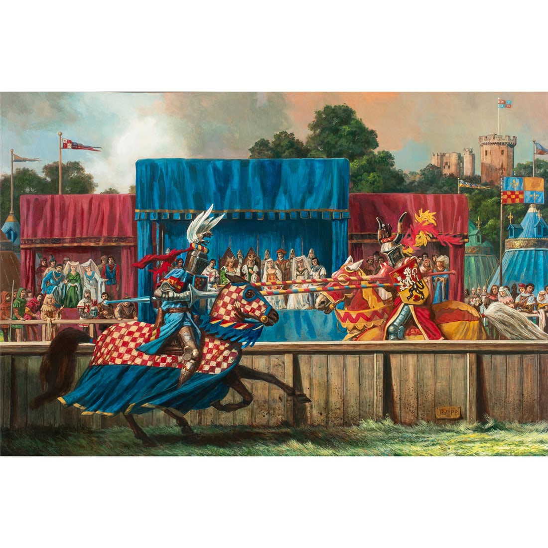 Painting, Russell R. Tripp (1 of 6)