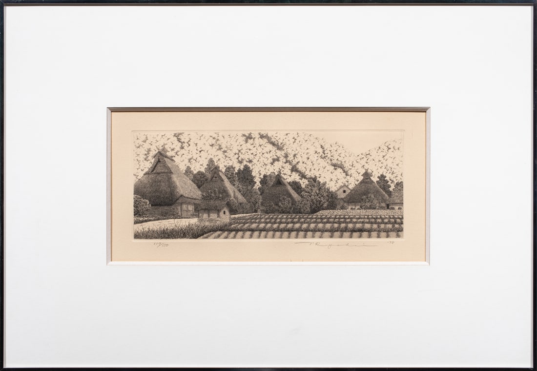 Tanaka Ryohei (1933-2019) - Miyama Village Number 2 (1 of 3)