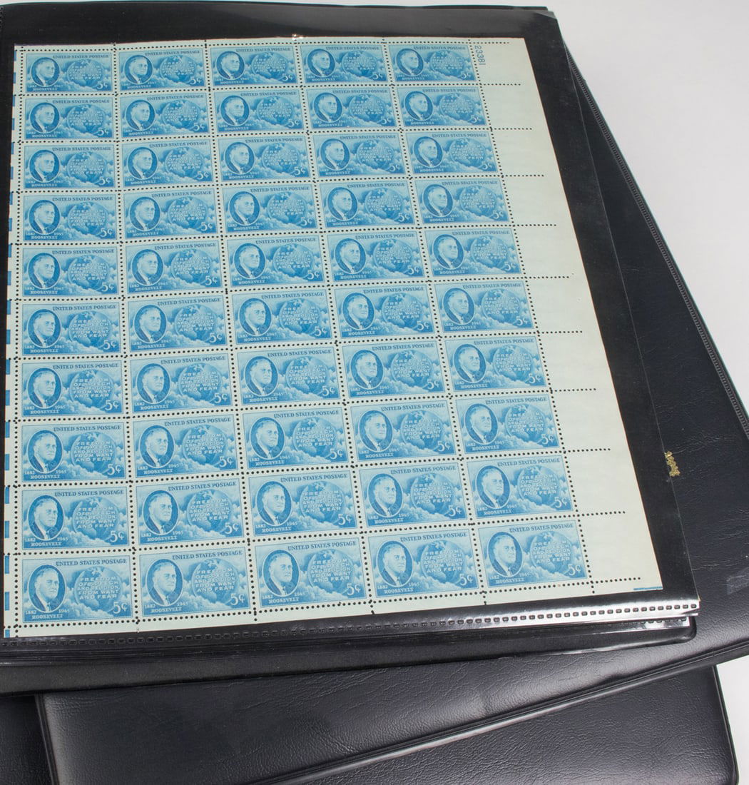 U.S. Full Sheet Stamp Collection (1 of 3)