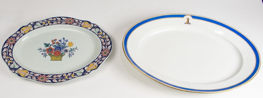 Two European ceramic platters (1 of 1)
