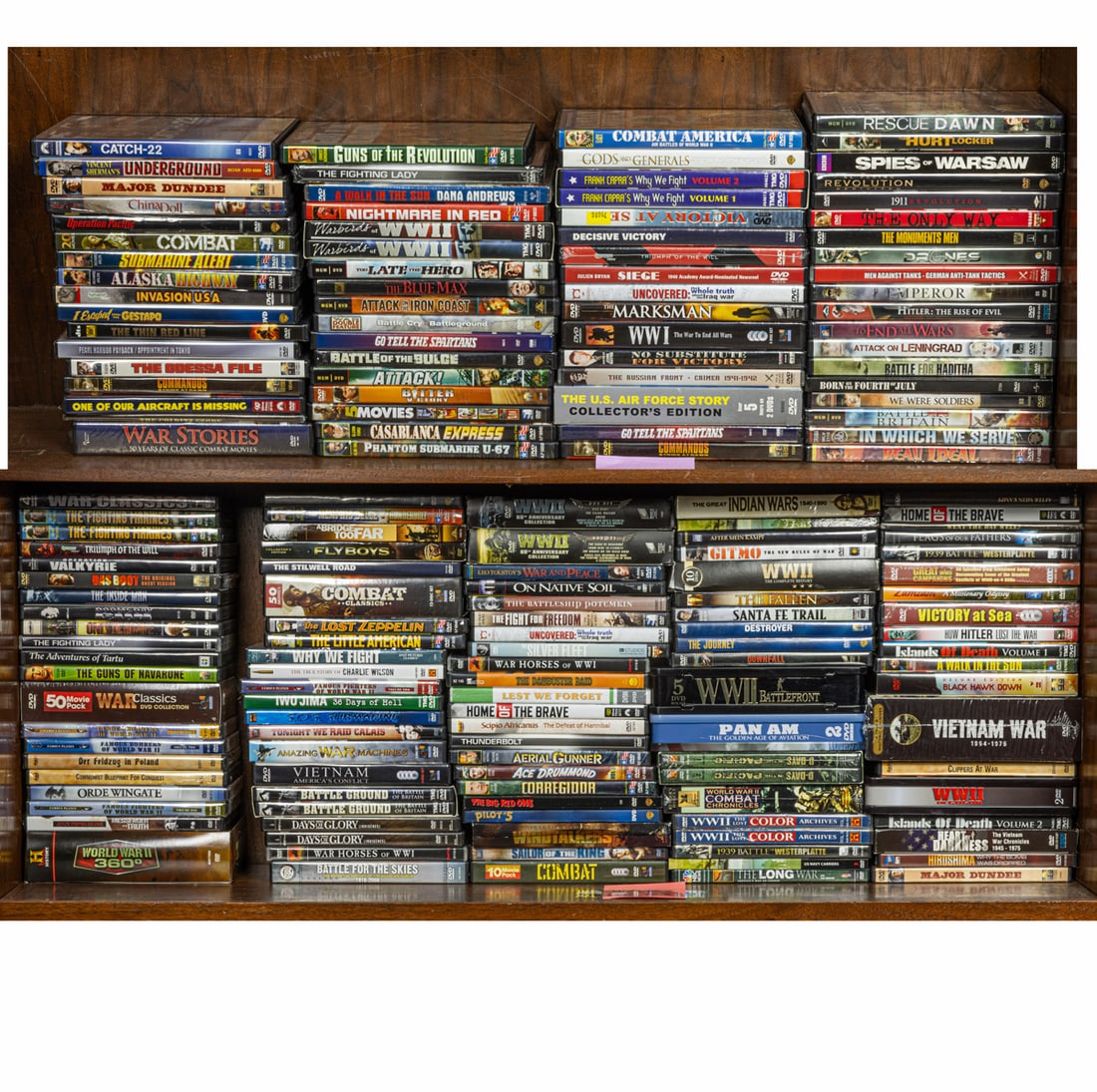 War DVD Collection Lot of 180+ (1 of 1)