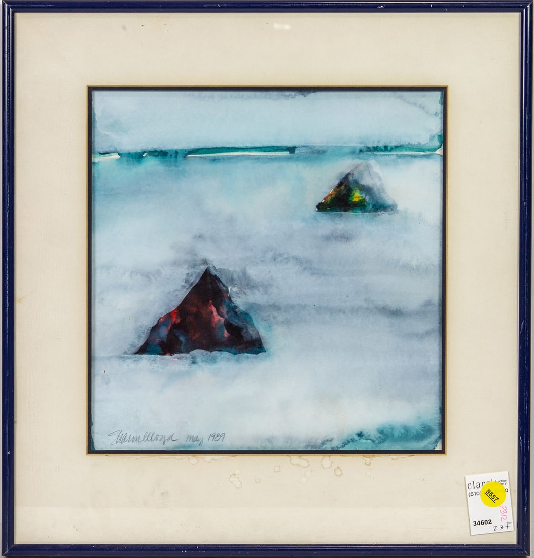 Watercolor, American School (20th century) (1 of 1)