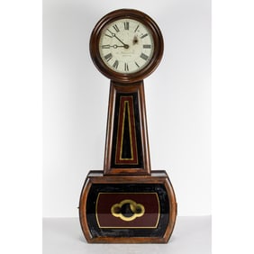 An E. Howard rosewood banjo clock