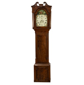 A George III walnut longcase clock, Johnston Portsot