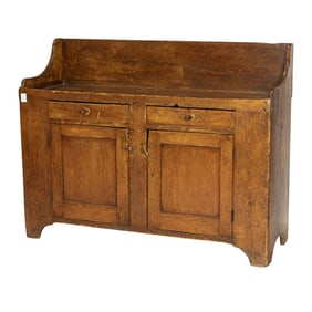 An American dry sink