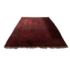 A palace size Afghan Bokhara carpet