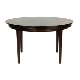 A Danish Kibaek Mobelfabrik rosewood extension dining table