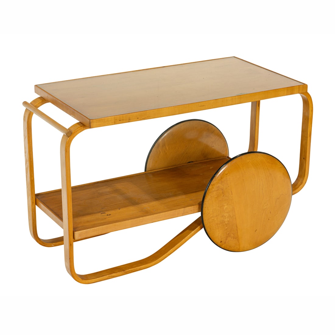 An Alvar Aalto bentwood tea trolley (1 of 5)