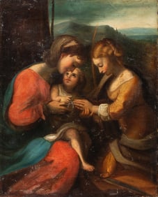 Painting, After Antonio Allegri de Correggio