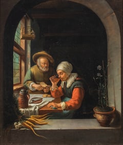 Painting, After Frans van Mieris the Elder