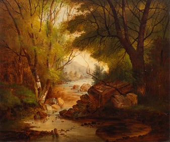 Painting, Attributed to John Noble Barlow