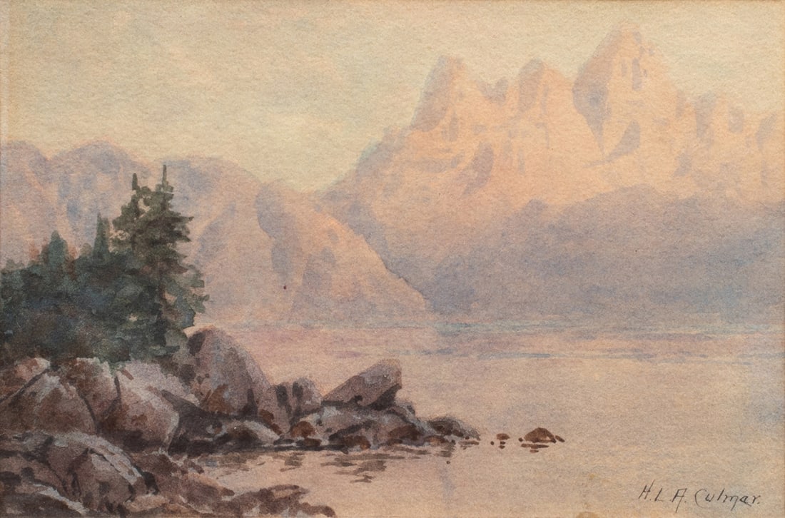 Watercolor, Henry Lavander A. Culmer (1 of 4)