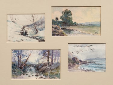 Watercolors, Henry Lavander A. Culmer