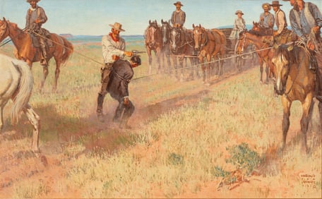 Painting, Harold Von Schmidt