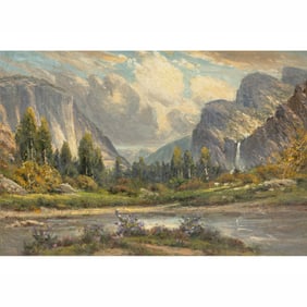 Painting, Attributed to Manuel Valencia