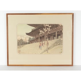 Hiroshi Yoshida (1876-1950) - Choin-In Temple Gate