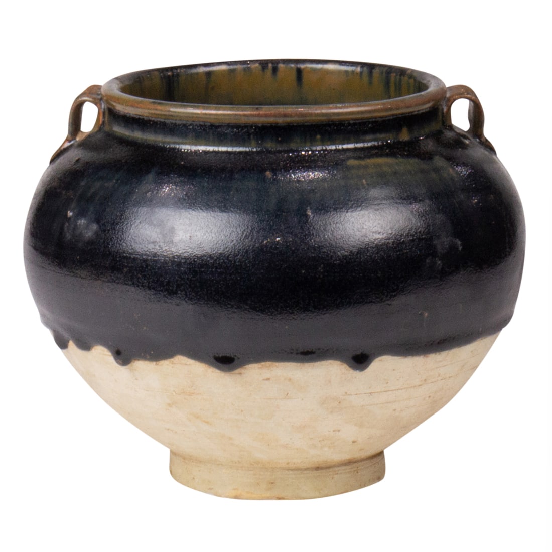 A Chinese Henan black glazed jar (1 of 4)