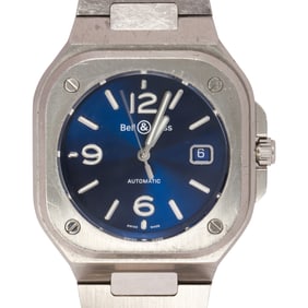 A Bell & Ross stainless steel BR-05 wristwatch