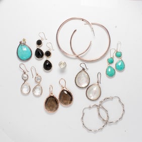 A large group of Ippolita silver jewelry