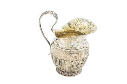A Swedish Neoclassical silver pitcher