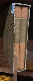 Two volumes of The Original Water Color Paintings by John James Audubon for The Birds of America