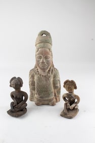 Three African ceramics