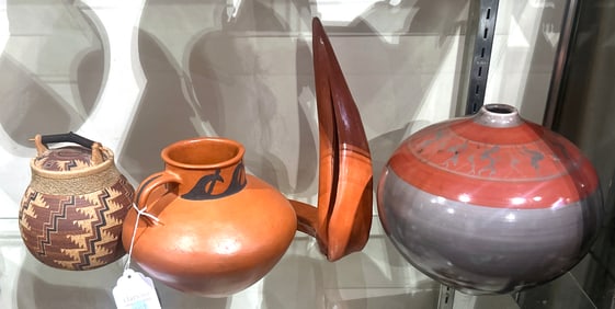 A pair of Casas Grandes effigy pots