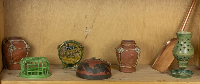 A lot of mostly Chinese decorative arts